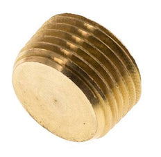 3/8'' Brass Closing plug with Inner Hex without collar 16 Bar [5 Pieces]
