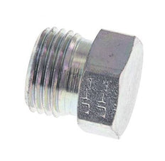 UN 11/16''-16 Zinc plated Steel Closing Plug ORFS 630 Bar [2 Pieces]