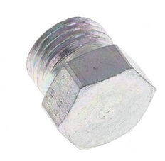 UN 11/16''-16 Zinc plated Steel Closing Plug ORFS 630 Bar [2 Pieces]