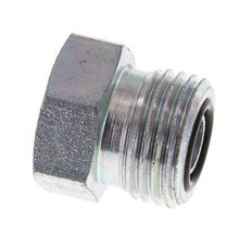 UN 11/16''-16 Zinc plated Steel Closing Plug ORFS 630 Bar [2 Pieces]