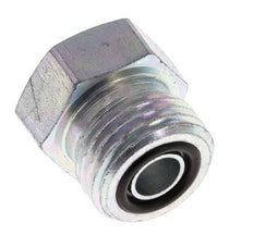 UN 11/16''-16 Zinc plated Steel Closing Plug ORFS 630 Bar [2 Pieces]