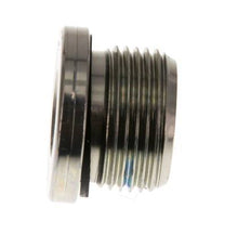 G 3/4'' Male Zinc plated Steel Closing plug with Inner Hex and NBR seal 400 Bar [2 Pieces]