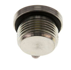 G 3/4'' Mâle Bouchon de fermeture en acier zingué avec hexagone intérieur et joint NBR 400 Bar [2 Pièces].