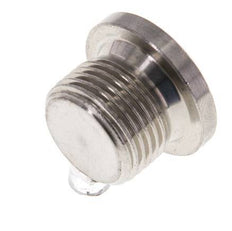 G 3/8'' Stainless steel Closing plug with Inner Hex 40 Bar