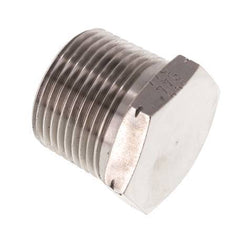 1'' NPT mâle Bouchon de fermeture en acier inoxydable avec Hexagone extérieur 140 Bar