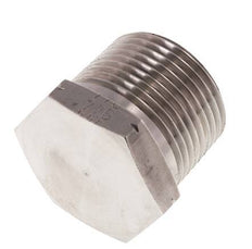 1'' NPT mâle Bouchon de fermeture en acier inoxydable avec Hexagone extérieur 140 Bar