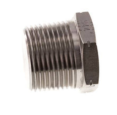 1'' NPT mâle Bouchon de fermeture en acier inoxydable avec Hexagone extérieur 140 Bar