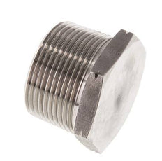 1 1/4'' NPT mâle Bouchon de fermeture en acier inoxydable avec Hexagone extérieur 80 Bar