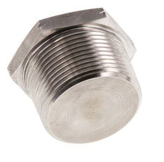 1 1/4'' NPT mâle Bouchon de fermeture en acier inoxydable avec Hexagone extérieur 80 Bar