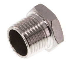 Bouchon de fermeture 1/2'' NPT mâle en acier inoxydable avec hexagone extérieur 16 Bar [2 pièces].