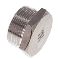 1 1/2'' NPT mâle Bouchon de fermeture en acier inoxydable avec Hexagone extérieur 16 Bar