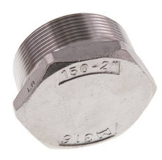 2'' NPT mâle Bouchon de fermeture en acier inoxydable avec Hexagone extérieur 16 Bar