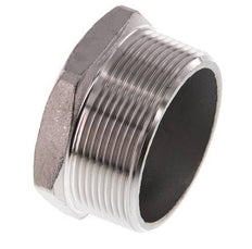 2'' NPT mâle Bouchon de fermeture en acier inoxydable avec Hexagone extérieur 16 Bar