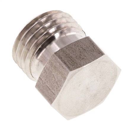 Bouchon de fermeture en acier inoxydable 8L pour tubes 315 Bar DIN 2353