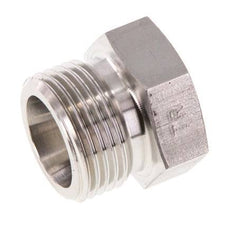 12S Bouchon de fermeture en acier inoxydable pour tubes 630 Bar DIN 2353