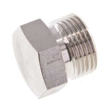12S Bouchon de fermeture en acier inoxydable pour tubes 630 Bar DIN 2353
