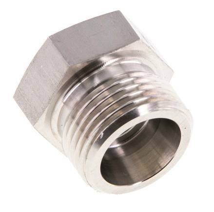 12S Bouchon de fermeture en acier inoxydable pour tubes 630 Bar DIN 2353