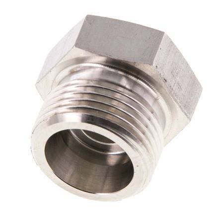 12S Bouchon de fermeture en acier inoxydable pour tubes 630 Bar DIN 2353