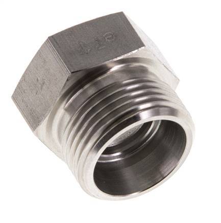 Bouchon de fermeture en acier inoxydable 15L pour tubes 315 Bar DIN 2353