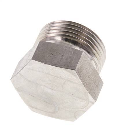 20S Bouchon de fermeture en acier inoxydable pour tubes 400 Bar DIN 2353