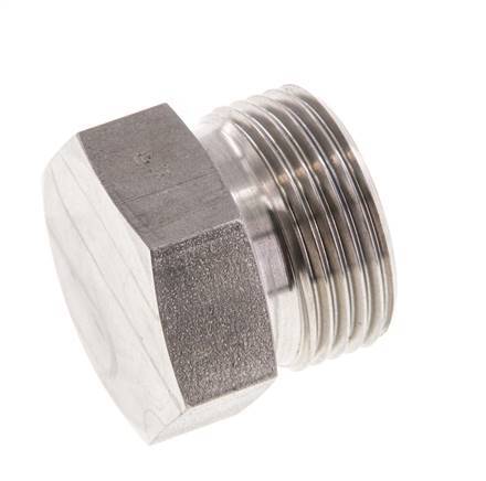 20S Bouchon de fermeture en acier inoxydable pour tubes 400 Bar DIN 2353