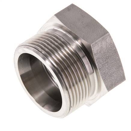 30S Bouchon de fermeture en acier inoxydable pour tubes 400 Bar DIN 2353