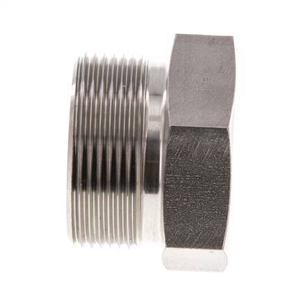 30S Bouchon de fermeture en acier inoxydable pour tubes 400 Bar DIN 2353