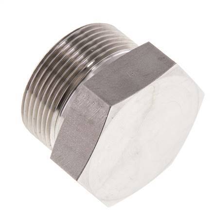 30S Bouchon de fermeture en acier inoxydable pour tubes 400 Bar DIN 2353