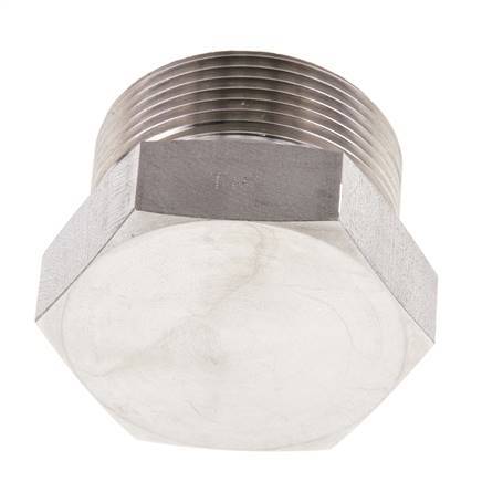 30S Bouchon de fermeture en acier inoxydable pour tubes 400 Bar DIN 2353
