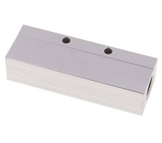 Bloc de distribution en aluminium 2xG 1/2'' x 3xG 1/4'' unilatéral 16 bar