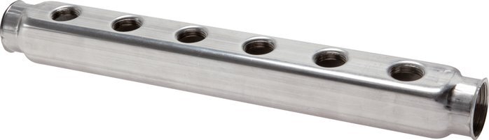 2xG 1'' x 20xG 1/2'' Stainless steel Distributor Block Double-sided 10 Bar