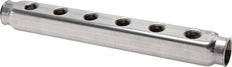 2xG 1'' x 12xG 1/2'' Stainless steel Distributor Block One-sided 10 Bar