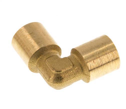 G 1/8'' Brass 90 deg Elbow Fitting 16 Bar [5 Pieces]