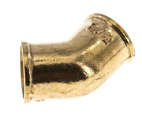 Rp 3/8'' Laiton 45 deg Raccord coudé 16 Bar