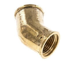 Rp 3/8'' Laiton 45 deg Raccord coudé 16 Bar