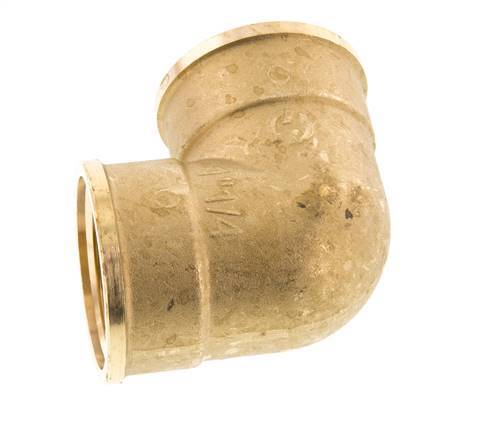 G 1 Raccord coudé 90° en laiton 1/4'' 16 Bar