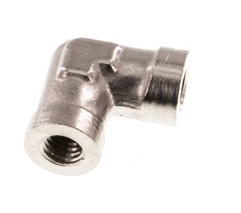 M5 Nickel plated Brass 90 deg Elbow Fitting 16 Bar [5 Pieces]