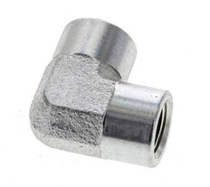 Raccord coudé 90° 1/8'' NPT en acier zingué 345 Bar - Hydraulique