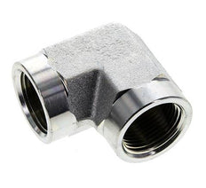 Raccord coudé 90 degrés 3/4'' NPT en acier zingué 170 Bar - Hydraulique