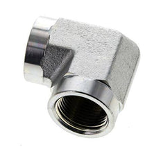 Raccord coudé 90 degrés 3/4'' NPT en acier zingué 170 Bar - Hydraulique
