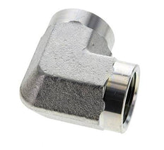 Raccord coudé 90 degrés 3/4'' NPT en acier zingué 170 Bar - Hydraulique