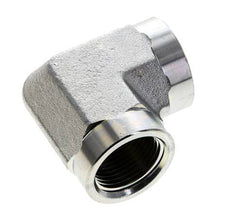 Raccord coudé 90 degrés 3/4'' NPT en acier zingué 170 Bar - Hydraulique