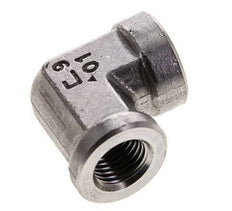Raccord coudé 90 degrés 1/4'' NPT en acier inoxydable 275 Bar - Hydraulique