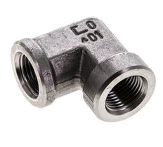 Raccord coudé 90 degrés 3/8'' NPT en acier inoxydable 210 Bar - Hydraulique