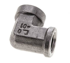 Raccord coudé 90 degrés 3/8'' NPT en acier inoxydable 210 Bar - Hydraulique