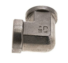 Raccord coudé 90 degrés 1'' NPT en acier inoxydable 140 Bar - Hydraulique