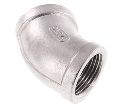 Raccord coudé 45° Rp 1'' en acier inoxydable 16 Bar