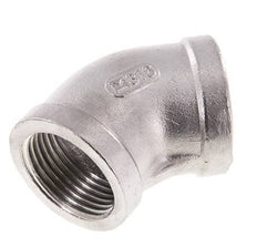 Raccord coudé 45° Rp 1'' en acier inoxydable 16 Bar