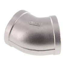 Raccord coudé 45° Rp 2'' en acier inoxydable 16 Bar