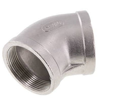 Raccord coudé 45° Rp 2'' en acier inoxydable 16 Bar